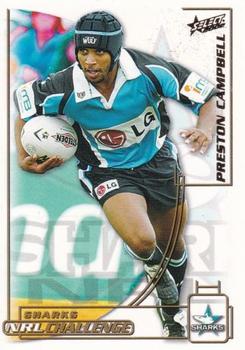 2002 Select Challenge #31 Preston Campbell Front
